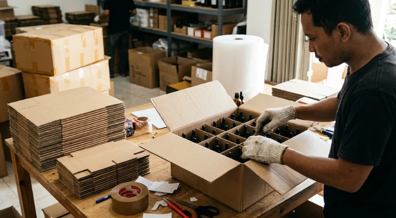 master box kardus packing lembaran